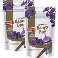 Koroplast Lavanta Kokulu Banyo Boy 32x42 cm Çöp Poşeti 30x2 Adet Mor