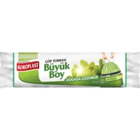 Koroplast Büyük Boy 65x70 cm Çöp Poşeti Yeşil
