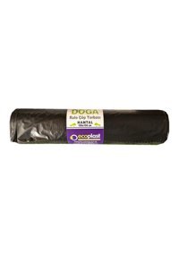 Ecoplast Hantal Boy 100x150 cm Çöp Poşeti 10 Adet Siyah