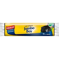 Koroplast Jumbo Boy 80x110 cm Çöp Poşeti 10 Adet Siyah