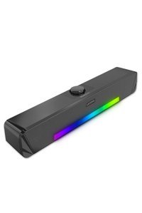 Lenovo Thinkplus Kablosuz Bluetoothlu USB 2.0 Soundbar Siyah