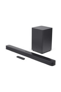 Jbl Harici 100 W Subwooferlı Kablosuz Bluetoothlu USB Dolby Atmos 2.1 Soundbar Siyah
