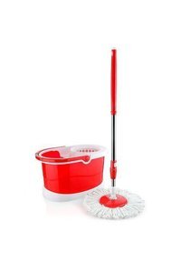 Yetkin Home Sıkmalı Spin 27.7x29.2x48.5 cm Mop Kırmızı