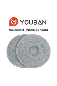 Youban 2'li Yedek Başlık Gri