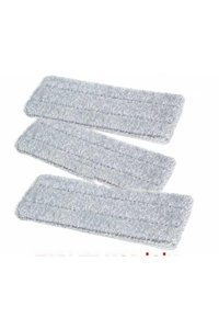 Abnturk Microfiber 32x12 cm 3'lü Yedek Başlık Gri