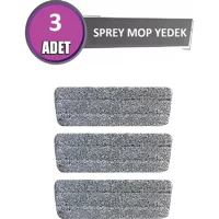 Zengin Çarşım Sprey 3'lü Mop Seti Gri