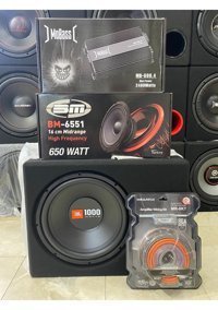 JBL Cs-1214 2400 W Subwoofer Siyah