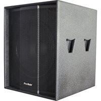 Promain Ms-1018Sp 1200 W 620 mm Subwoofer Siyah