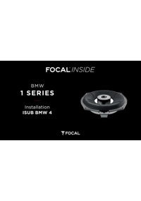 Focal Isub Bmw 4 180 W Mini Subwoofer Siyah