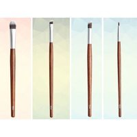Brush Perfect Eyes 4'lü Eyeliner Far Makyaj Fırça Seti