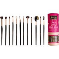 Nascita No:05 Kapaklı 12'li Allık Eyeliner Far Makyaj Fırça Seti