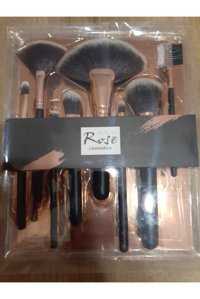 Rose 8'li Eyeliner Far Makyaj Fırça Seti