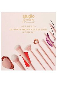 Studio London Ultimate 10'lu Allık Eyeliner Far Makyaj Fırça Seti