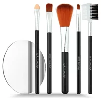Gold Beauty 5'li Allık Eyeliner Far Makyaj Fırça Seti