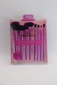Ruby Face 8'li Allık Eyeliner Far Makyaj Fırça Seti Mor