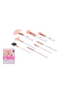 Izla Lüks 8'li Allık Eyeliner Far Makyaj Fırça Seti