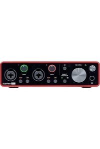 Focusrite Scarlett 2i2 3.5 mm Ses Kartı