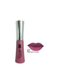 Cecile Long Kisses 21 Dudak Parlatıcısı Maroon Love