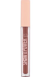 Show By Pastel Show Your Power 603 Nemlendiricili Dudak Parlatıcısı Kahverengi
