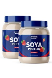 Proteinocean Çilekli Vegan İzole Protein Protein Tozu 400X2 1.8 Kg