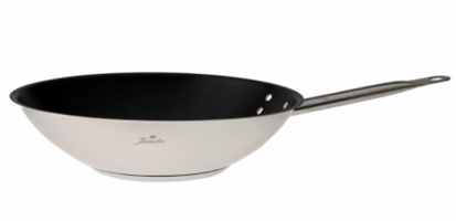 Jumbo Majör Paslanmaz Çelik İndüksiyon Uyumlu 28 cm Wok Tava