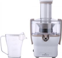 Karaca Maxvit 1501 1500 W 750 ml Beyaz Katı Meyve Sıkacağı