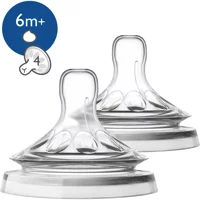 Philips Avent Natural Scf046/27 Silikon 6-12 Ay Yoğun Akışlı Ekstra Geniş Ağızlı Biberon Emziği