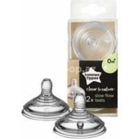 Tommee Tippee Closer To Nature Silikon 3 Ay+ Yavaş Akış Geniş Ağızlı Biberon Emziği