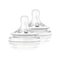 Philips Avent Natural Scf652/27 Silikon 1 Ay+ Hızlı Akışlı Geniş Ağızlı Biberon Emziği
