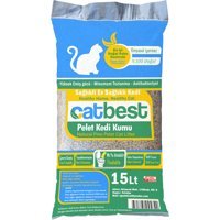Cat Best Kokusuz Topaklanan İnce Taneli Çam Pellet Kedi Kumu 15 lt