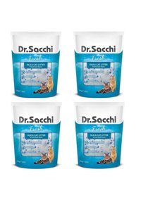 Dr. Sacchi Fresh Kalın Taneli Kristal Kedi Kumu 4x3.2 lt