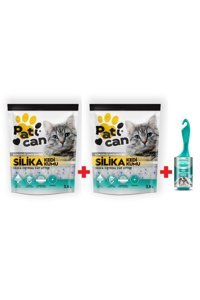 Pati Can Kokusuz Kalın Taneli Kristal Kedi Kumu 2x3.8 lt