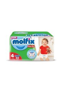 Molfix 4 Numara Külot Bebek Bezi 40 Adet