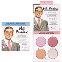The Balm Will Powder Işıltılı Toz Allık Paleti