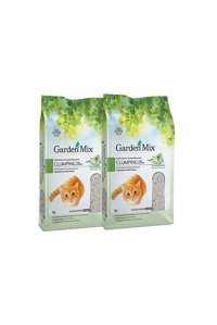 Garden Mix Marsilya Sabunu Kokulu Topaklanan Kalın Taneli Bentonit Kedi Kumu 2x10 lt