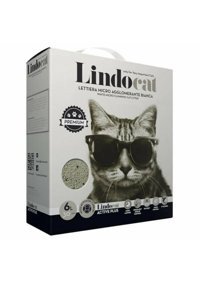 Lindo Cat Kokusuz Topaklanan İnce Taneli Aktif Karbonlu Bentonit Kedi Kumu 6 lt