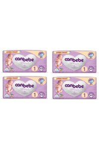 Canbebe Yenidoğan Cırtlı Bebek Bezi 4x40 Adet