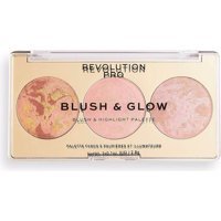 Revolution Pro Peach Glow Işıltılı Toz Allık Paleti