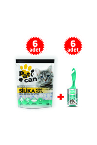Pati Can Kokusuz Topaklanan Kalın Taneli Kristal Kedi Kumu 6x3.8 lt