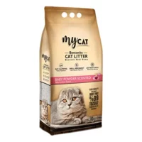 My Cat Bebek Pudrası Kokulu Topaklanan İnce Taneli Bentonit Kedi Kumu 2x10 lt