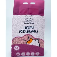 Üçgen Kulak Şeftali Kokulu Topaklanan Kalın Taneli Bentonit Kedi Kumu 6 lt