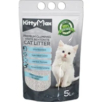 Kitty Max Marsilya Sabunu Kokulu Topaklanan Kalın Taneli Bentonit Kedi Kumu 5 lt