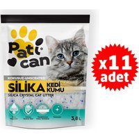 Pati Can Kokusuz Kalın Taneli Kristal Kedi Kumu 3.8 lt