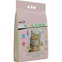Cat City Bebek Pudrası Kokulu Topaklanan İnce Taneli Bentonit Kedi Kumu 10 lt