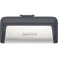 SanDisk Ultra Dual Drive SDDDC2-256G-G46 Çift Taraflı USB 3.2 Type A-Type C 256 GB Flash Bellek Metal