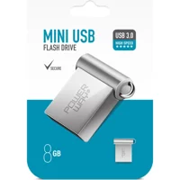 Powerway Mini USB 3.0 Type A 8 GB Flash Bellek Metal