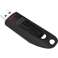 SanDisk Ultra SDCZ48-256G-U46 Şifreli USB 3.2 Type A 256 GB Flash Bellek Siyah