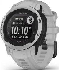 Garmin Instinct 2S Solar Su Geçirmez 40 mm Silikon Kordon Daire Unisex Akıllı Saat Gri