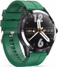 Robor R-GT2 Su Geçirmez Silikon Kordon Daire Tansiyon Ölçen Unisex Akıllı Saat Yeşil