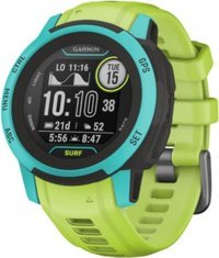 Garmin Instinct 2S Surf (010-02563-02) Su Geçirmez 40 mm Silikon Kordon Daire Unisex Akıllı Saat Yeşil